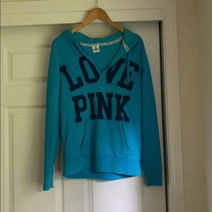 V neck detail hoodie